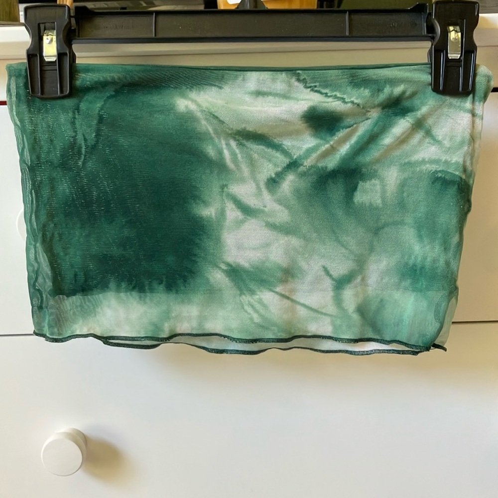 💕NWT VICTORIAS SECRET TYE DYE BANDEA SWIM COVER